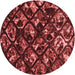 Square Machine Washable Transitional Maroon Red Rug in a Living Room, wshpat859rd