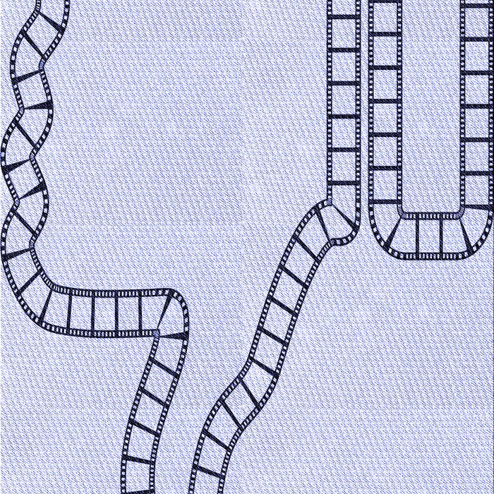 Machine Washable Transitional Lavender Blue Rug, wshpat86blu