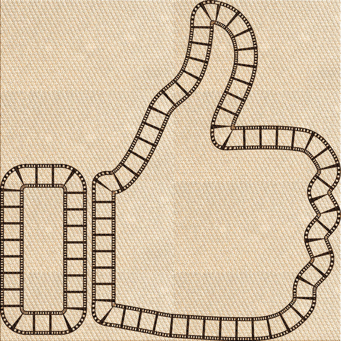 Round Patterned Peru Brown Rug, pat86org