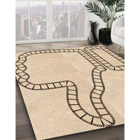 Patterned Peru Brown Rug, pat86org