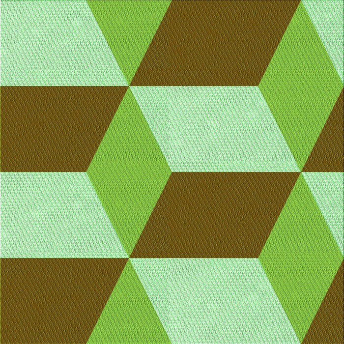 Round Patterned Olive Green Rug, pat860grn