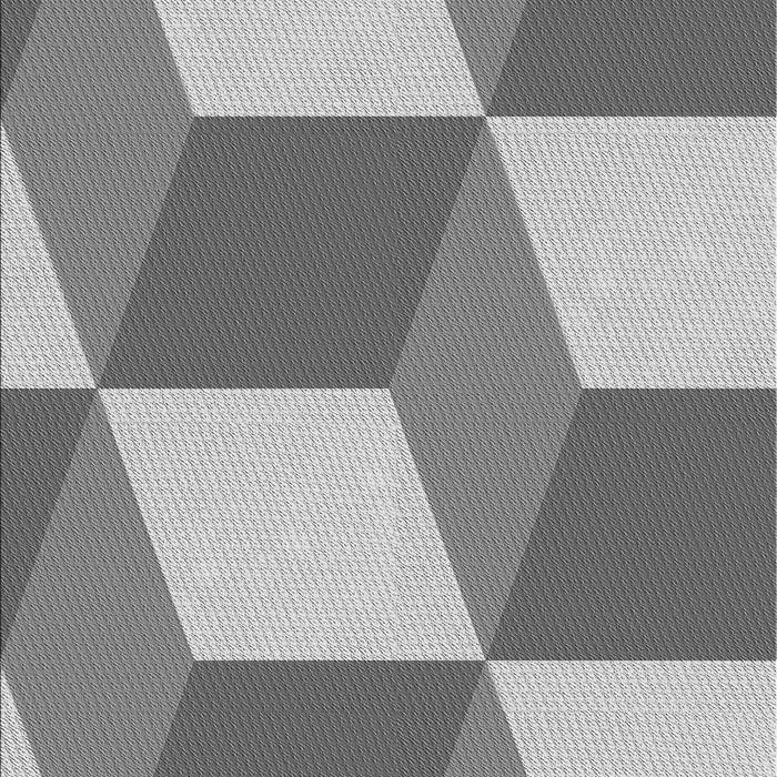 Patterned Silver Gray Rug, pat860gry