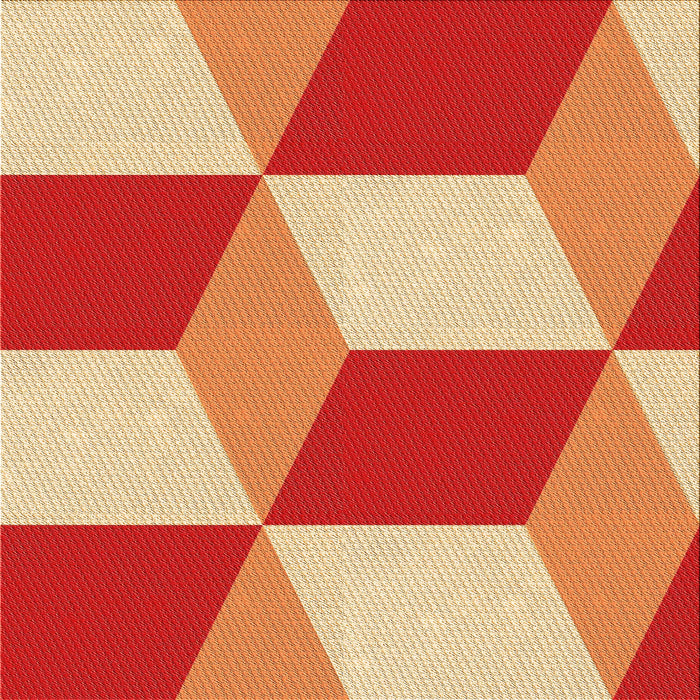 Round Machine Washable Transitional Yellow Orange Rug, wshpat860org