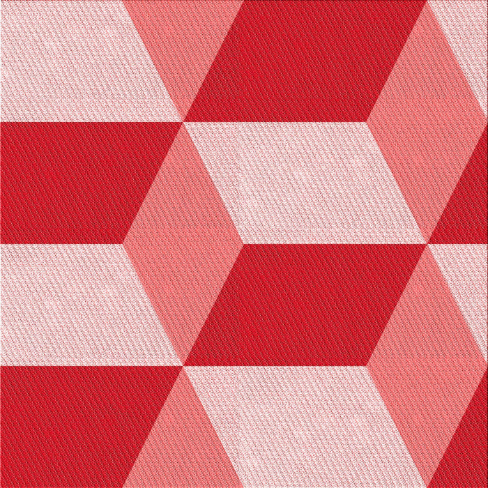 Round Patterned Pastel Pink Rug, pat860rd