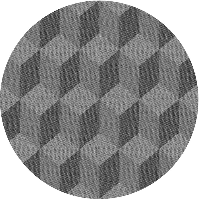 Square Machine Washable Transitional Grey Gray Rug in a Living Room, wshpat861gry