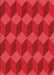 Patterned Red Rug, pat861rd