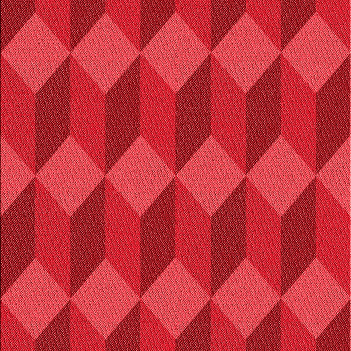 Patterned Red Rug, pat861rd