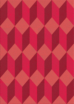 Machine Washable Transitional Red Rug, wshpat861