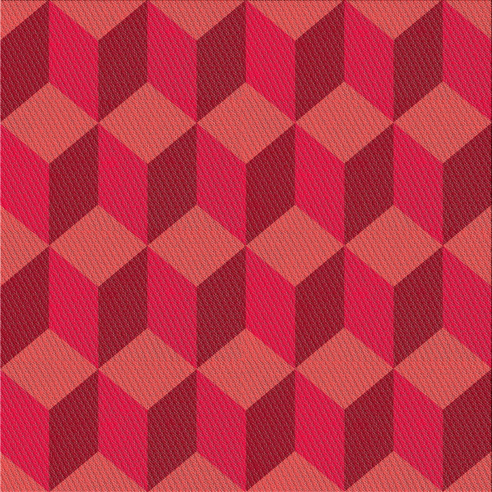 Sideview of Machine Washable Transitional Red Rug, wshpat861