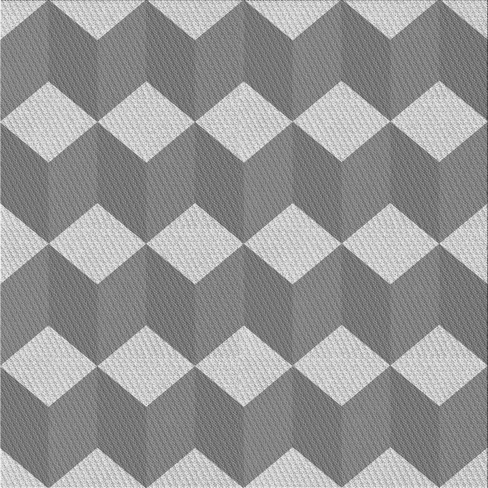 Round Machine Washable Transitional Silver Gray Rug, wshpat862gry