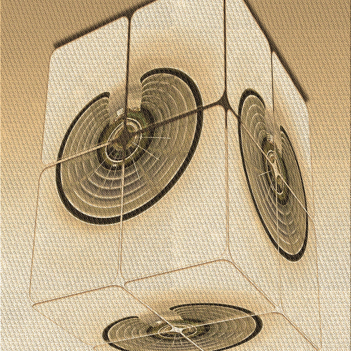 Patterned Copper Brown Rug, pat863brn