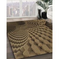 Patterned Light Brown Rug, pat865brn