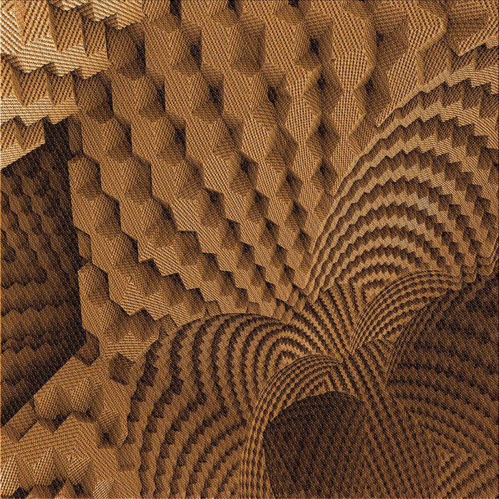 Round Machine Washable Transitional Night Red Rug, wshpat865org