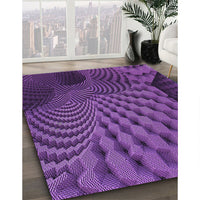 Patterned Purple Rug, pat865pur