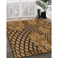 Patterned Orange Rug, pat867org