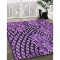 Patterned Purple Rug, pat867pur