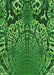 Machine Washable Transitional Deep Emerald Green Rug, wshpat868grn