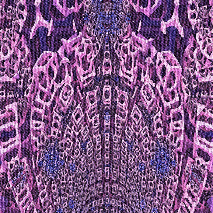 Patterned Orchid Purple Rug, pat868pur