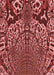 Patterned Cranberry Red Rug, pat868rd