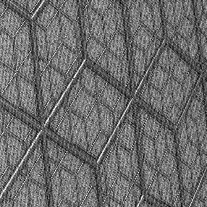 Patterned Gray Rug, pat869gry