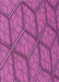 Patterned Medium Violet Red Pink Rug, pat869pur