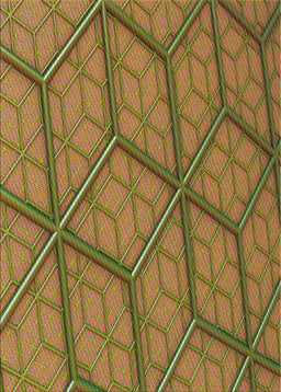 Machine Washable Transitional Saddle Brown Rug, wshpat869