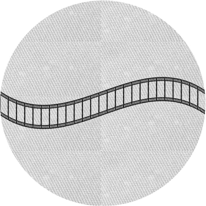 Square Patterned Platinum Gray Rug, pat87gry