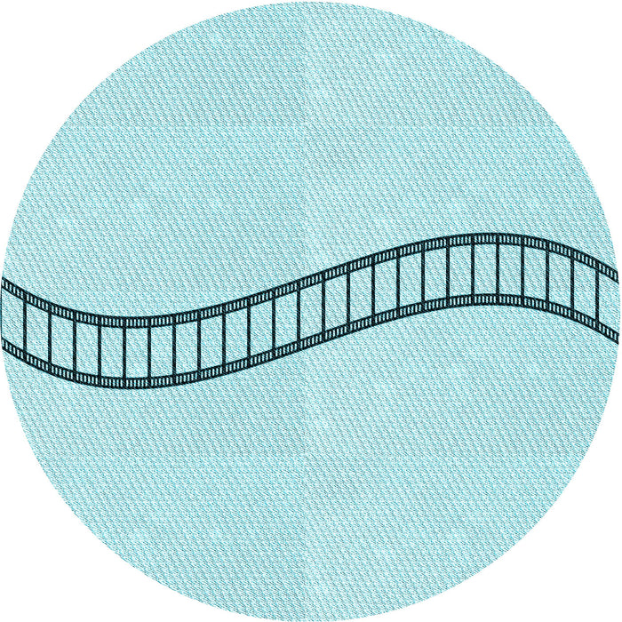 Square Patterned Diamond Blue Rug, pat87lblu