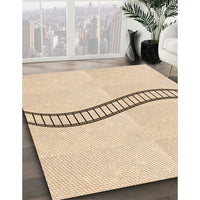 Patterned Moccasin Beige Rug, pat87org