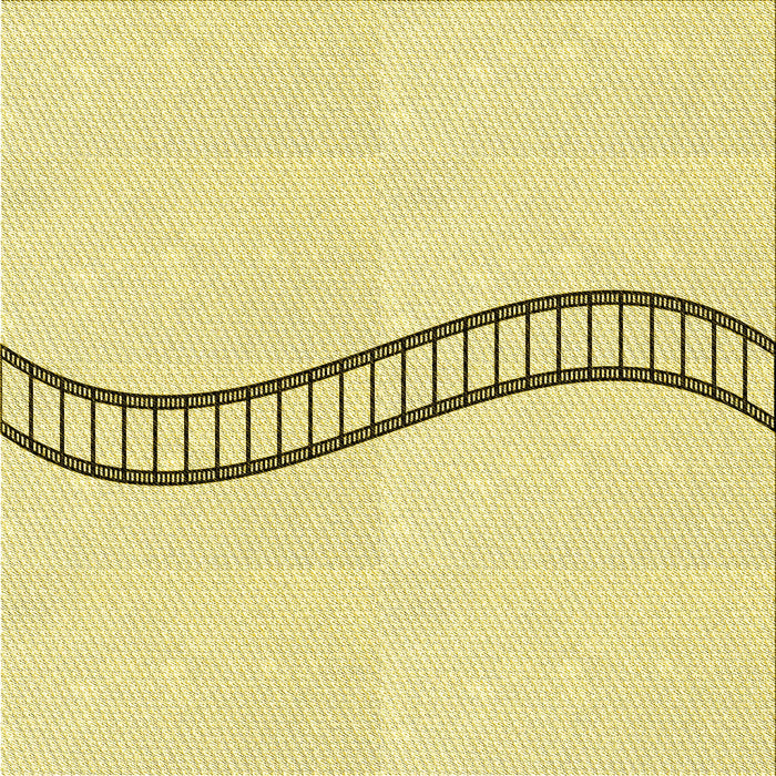 Round Machine Washable Transitional Yellow Rug, wshpat87yw