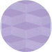 Square Machine Washable Transitional Purple Mimosa Purple Rug in a Living Room, wshpat870blu