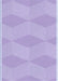 Patterned Purple Mimosa Purple Rug, pat870blu