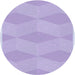 Square Patterned Purple Mimosa Purple Rug, pat870blu