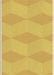 Machine Washable Transitional Bright Gold Yellow Rug, wshpat870brn