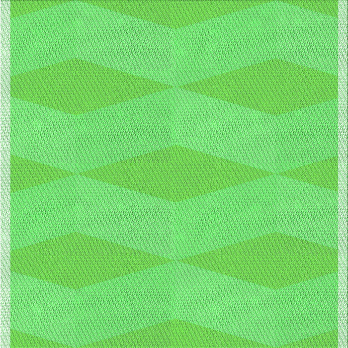 Round Machine Washable Transitional Neon Green Rug, wshpat870grn