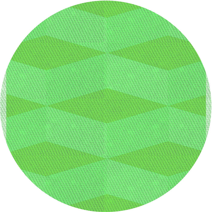 Square Patterned Neon Green Rug, pat870grn