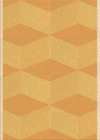 Machine Washable Transitional Saffron Yellow Rug, wshpat870org