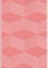 Patterned Pastel Pink Rug, pat870rd