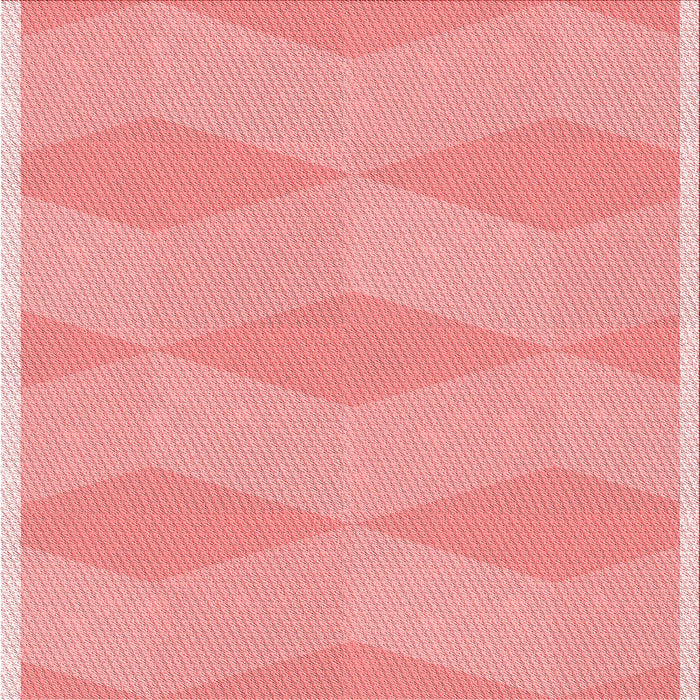Round Machine Washable Transitional Pastel Pink Rug, wshpat870rd
