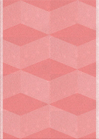 Machine Washable Transitional Pastel Pink Rug, wshpat870rd