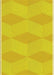 Patterned Yellow Rug, pat870yw