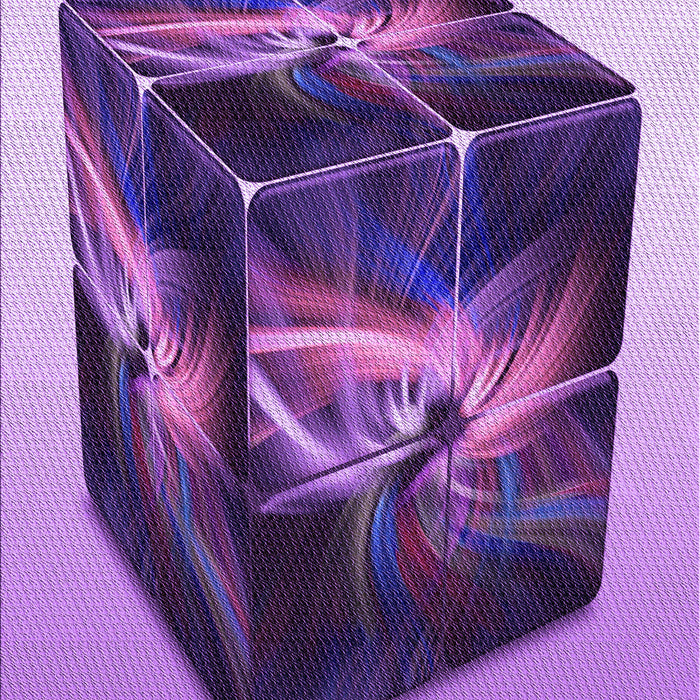 Patterned Violet Purple Rug, pat871pur