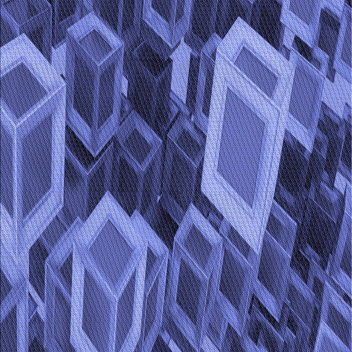 Patterned Light Slate Blue Rug, pat874blu