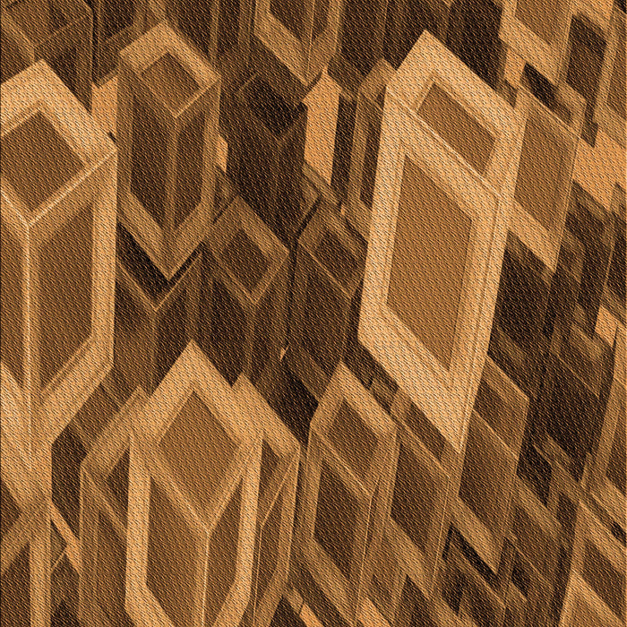 Patterned Red Brown Rug, pat874org