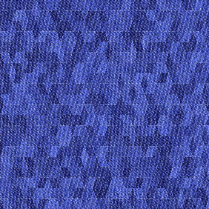 Machine Washable Transitional Blue Rug, wshpat875blu