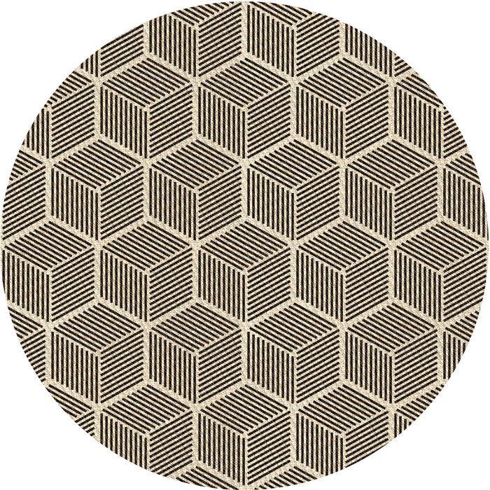 Square Machine Washable Transitional Chocolate Brown Rug in a Living Room, wshpat876brn