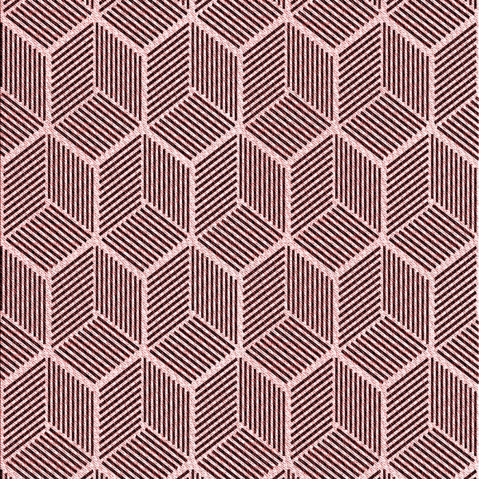 Patterned Pink Rug, pat876rd