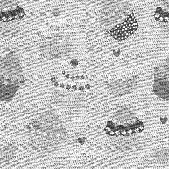 Patterned Platinum Gray Rug, pat879gry