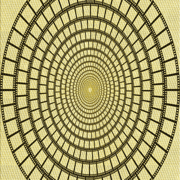 Patterned Oak Brown Rug, pat88yw