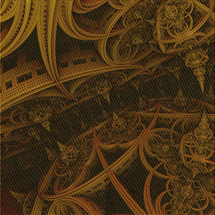 Round Patterned Dark Bronze Brown Rug, pat880yw